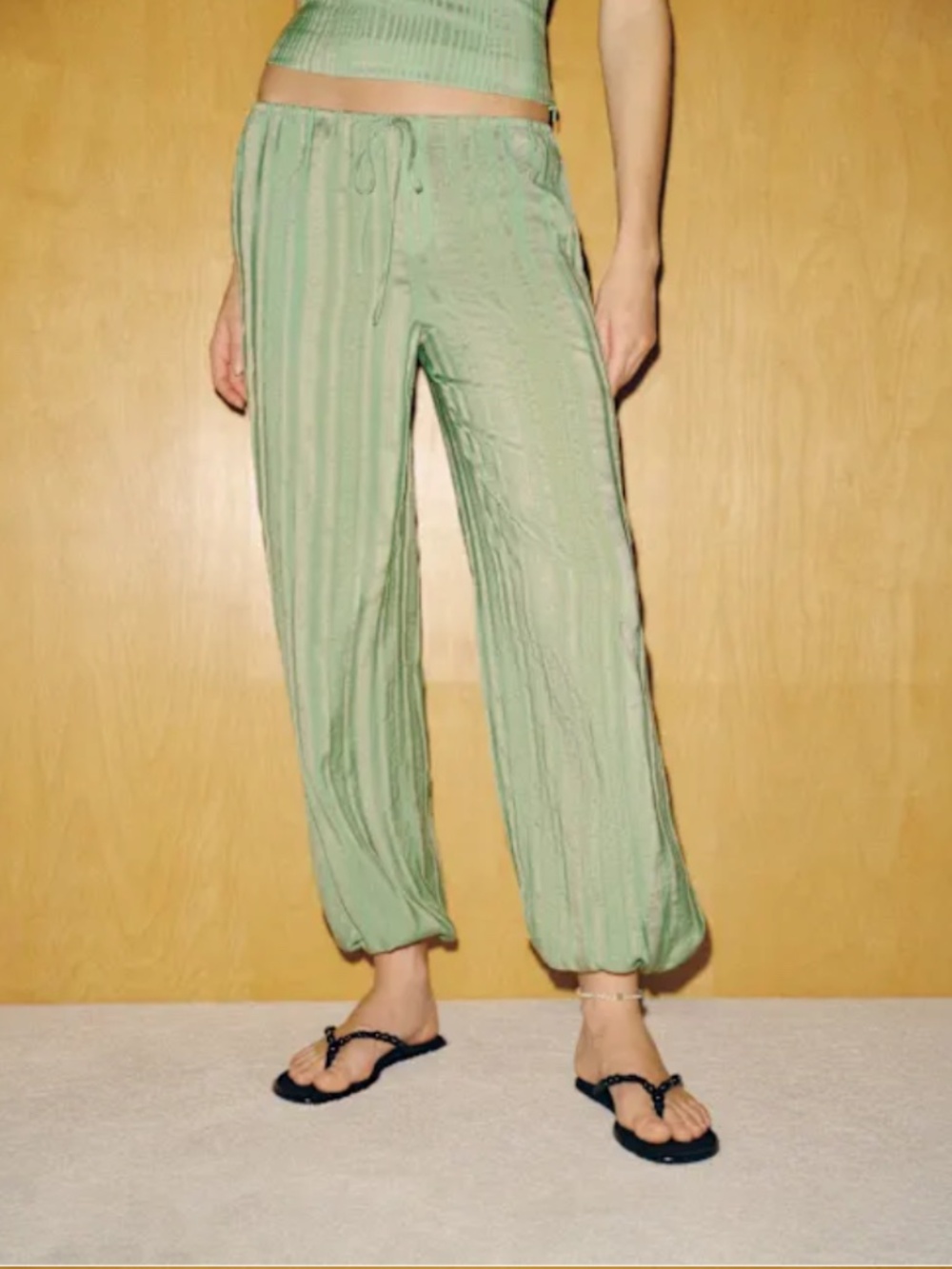 Reformation Courtney Grow James Tie Pant
